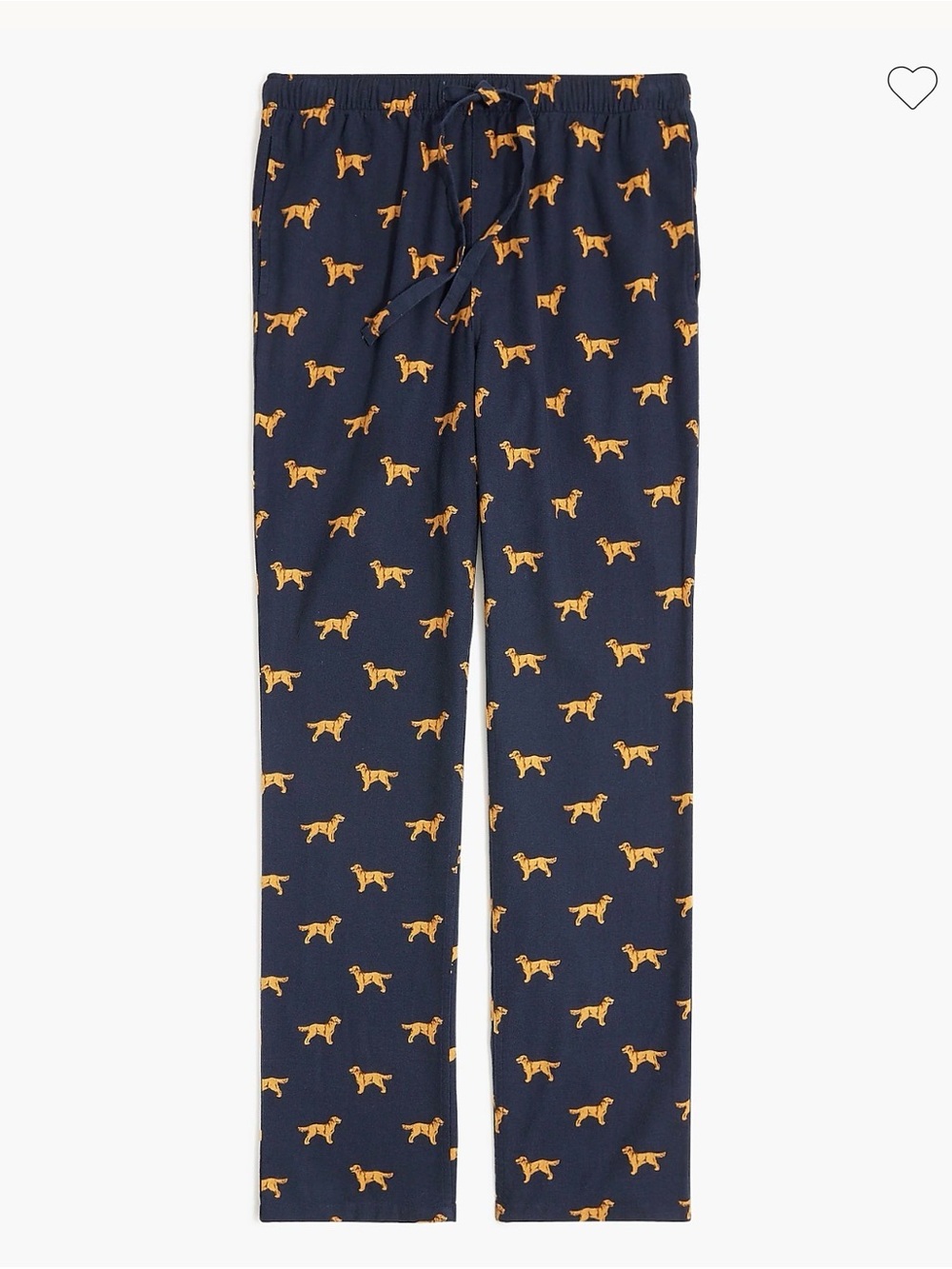 New w Tags J. Crew Factory Golden Retriever Flannel Pajama Pants S Men’s Women’s